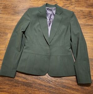 ANNE KLEIN Forest Green Blazer